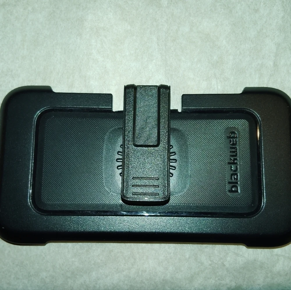 Phone holder with clip